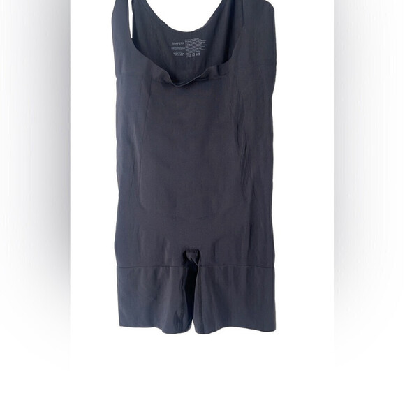 SHAPERX Tummy Control Shapewear  Seamless Bodysuit Open Bust Shaper Shorts 2XL - Picture 8 of 16